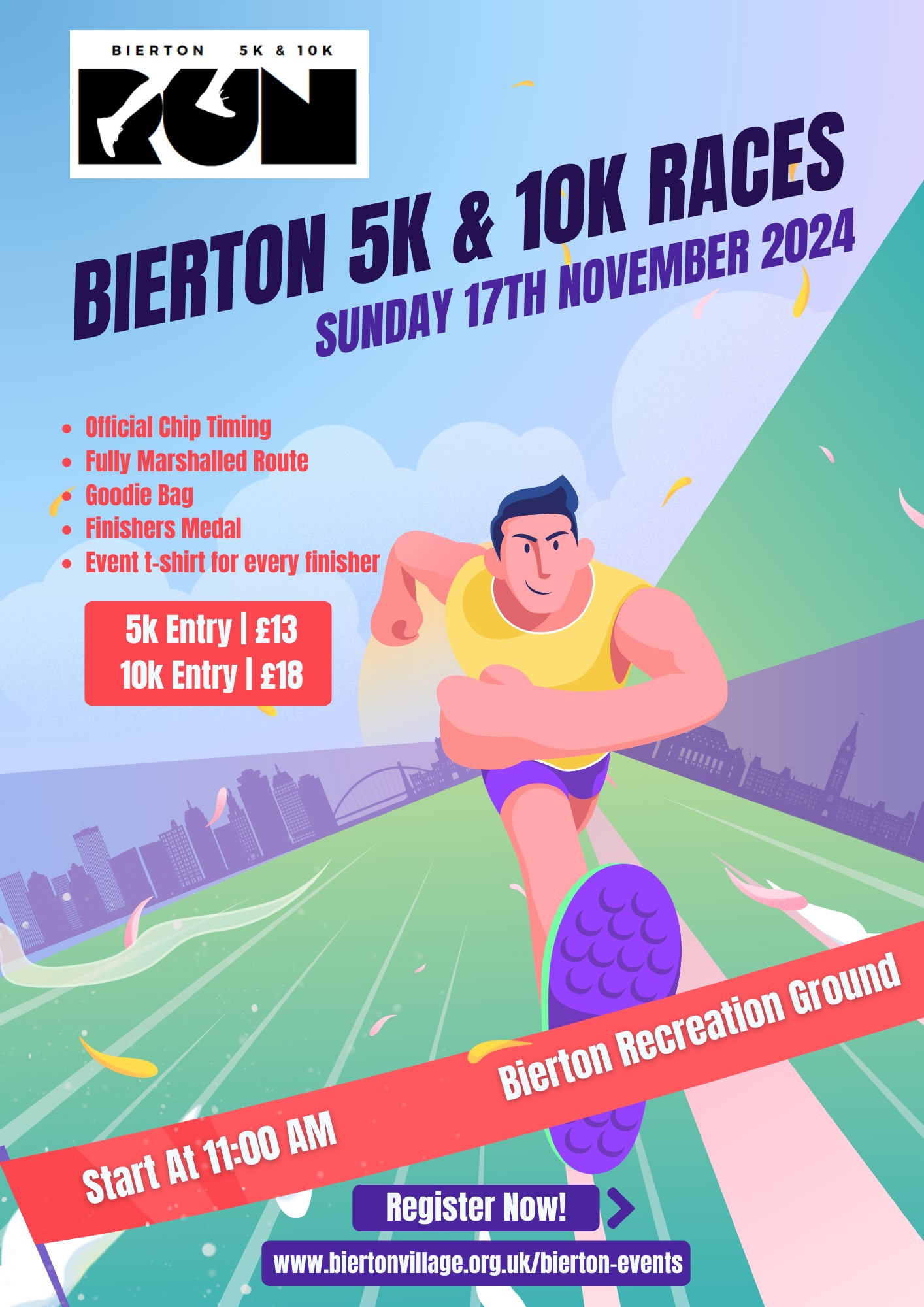Bierton 5k & 10k Races 2024 Bierton Parish Council